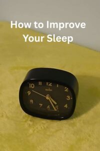 How to improve your sleep