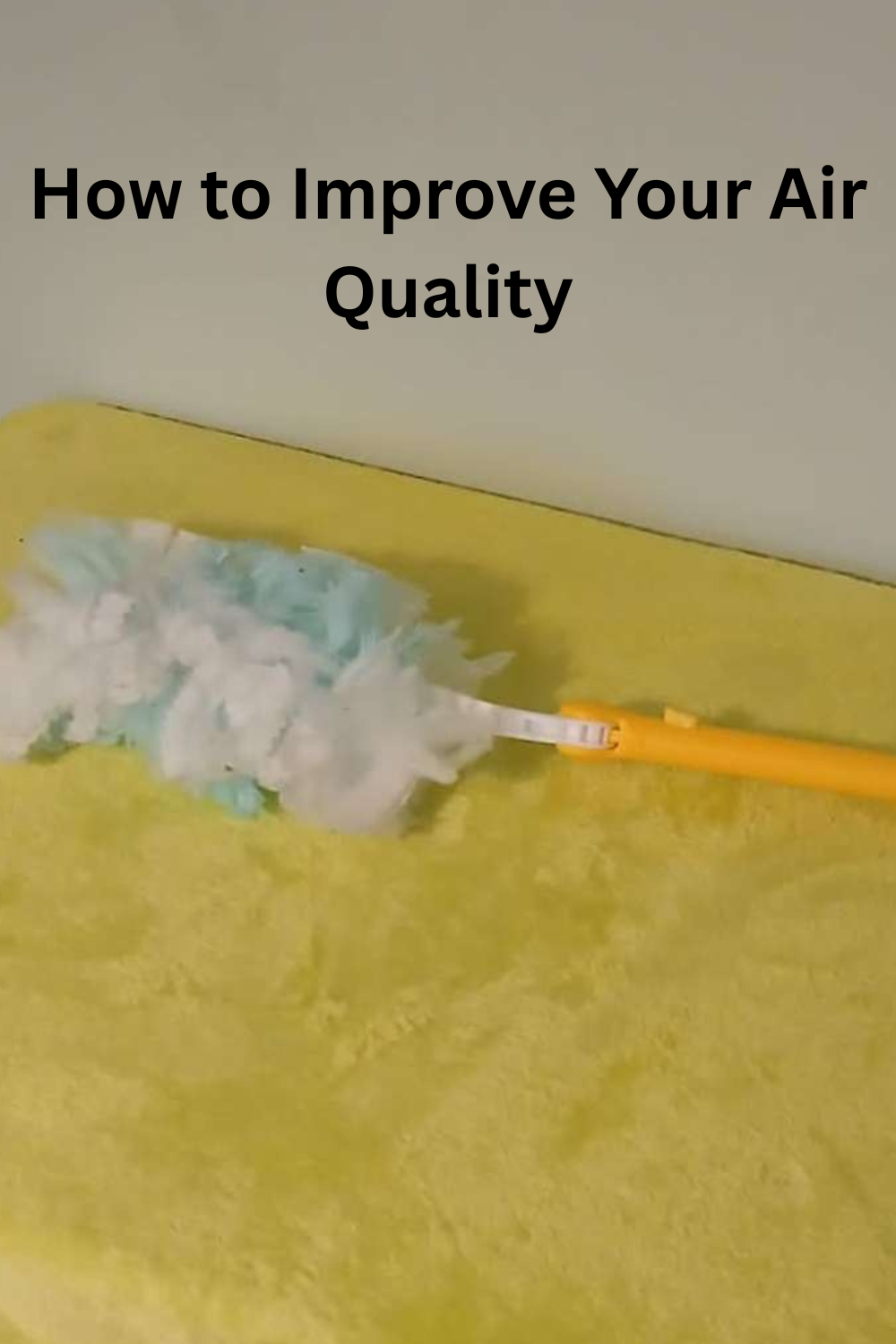 How to Improve your air quality