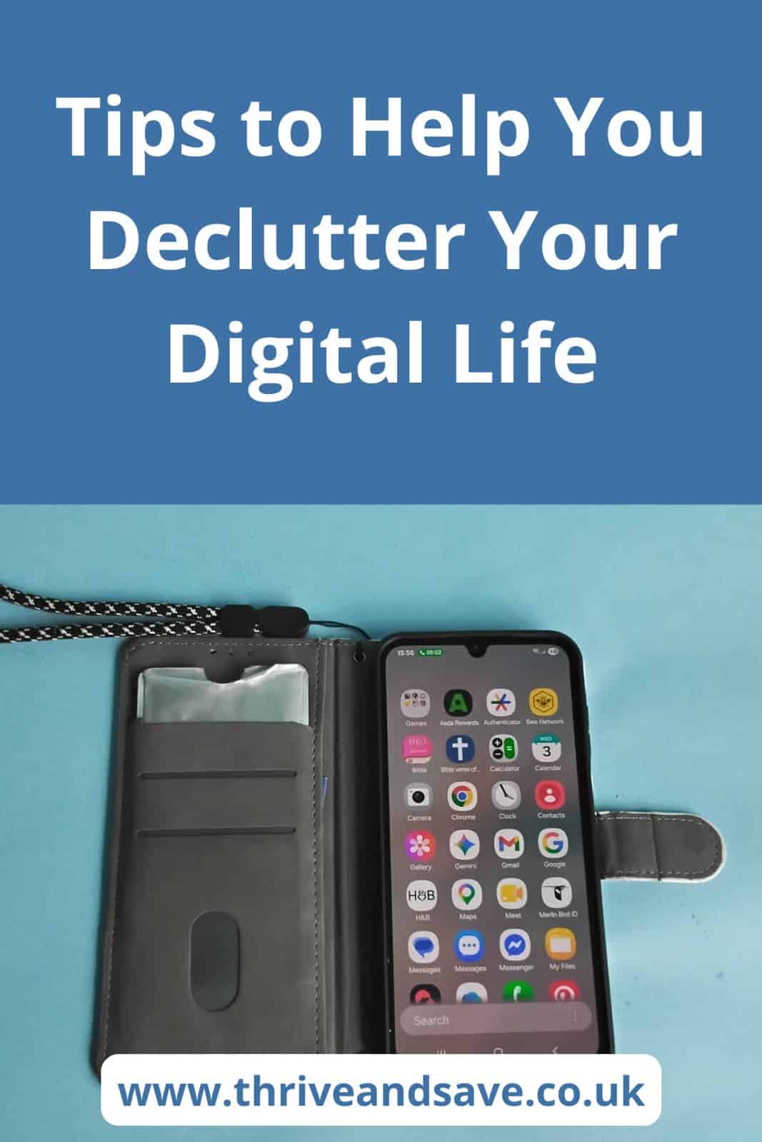 Digital declutter checklist