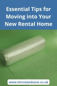 Moving into Your New Rental Home