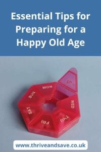 Preparing for old age