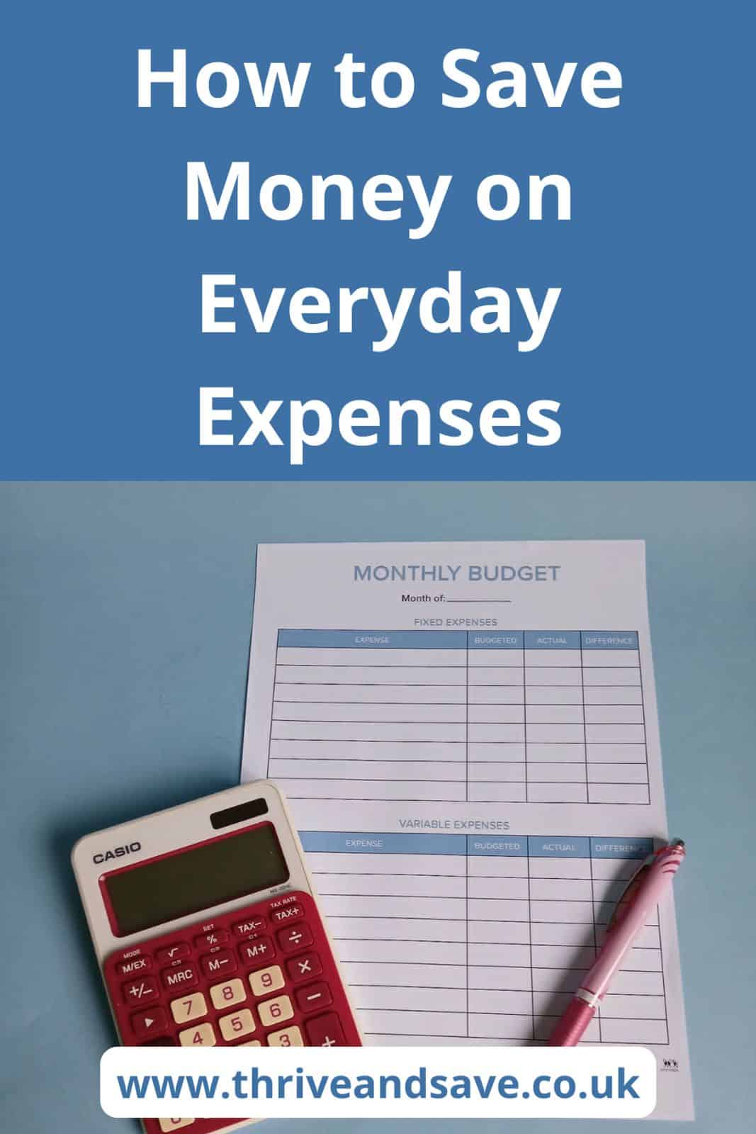 Money saving tips