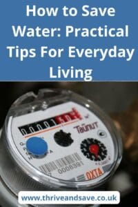 Reducing your Water