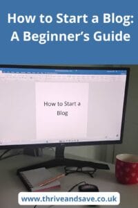 Start a Blog