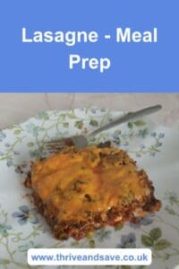prepping minced beef meals