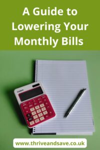 Lowering Your Monthly Bills