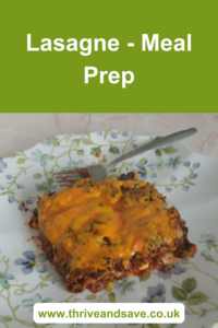 prepping minced beef meals