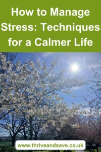 How to Manage Stress