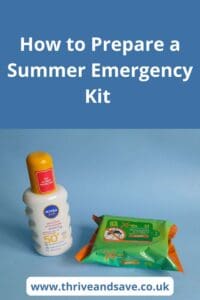 Summer Emergency Kit